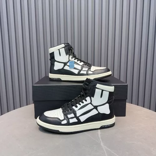 Cheap Amiri High Tops Shoes For Men #1388002 Replica Wholesale [$112.00 USD] [ITEM#1388002] on Replica Amiri High Tops Shoes