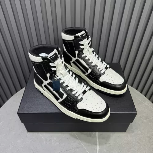 Cheap Amiri High Tops Shoes For Men #1388006 Replica Wholesale [$112.00 USD] [ITEM#1388006] on Replica Amiri High Tops Shoes