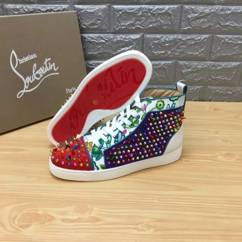Cheap Christian Louboutin High Top Shoes For Women #1388031 Replica Wholesale [$96.00 USD] [ITEM#1388031] on Replica Christian Louboutin High Top Shoes
