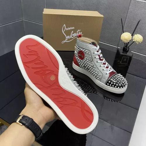 Cheap Christian Louboutin High Top Shoes For Men #1388034 Replica Wholesale [$96.00 USD] [ITEM#1388034] on Replica Christian Louboutin High Top Shoes