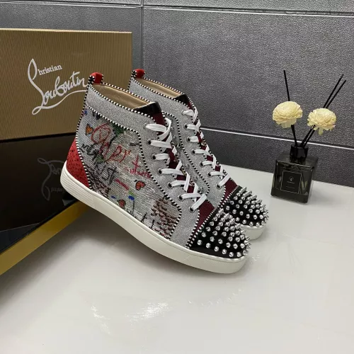Cheap Christian Louboutin High Top Shoes For Women #1388035 Replica Wholesale [$96.00 USD] [ITEM#1388035] on Replica Christian Louboutin High Top Shoes