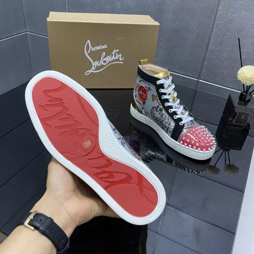 Cheap Christian Louboutin High Top Shoes For Women #1388038 Replica Wholesale [$96.00 USD] [ITEM#1388038] on Replica Christian Louboutin High Top Shoes