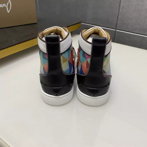 Cheap Christian Louboutin High Top Shoes For Men #1388040 Replica Wholesale [$98.00 USD] [ITEM#1388040] on Replica Christian Louboutin High Top Shoes