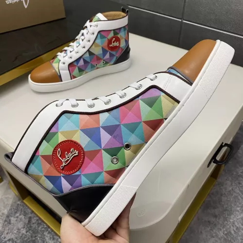 Cheap Christian Louboutin High Top Shoes For Women #1388041 Replica Wholesale [$98.00 USD] [ITEM#1388041] on Replica Christian Louboutin High Top Shoes