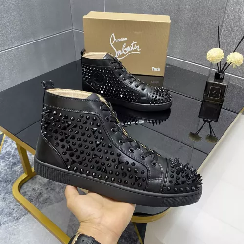Christian Louboutin High Top Shoes For Men #1388046