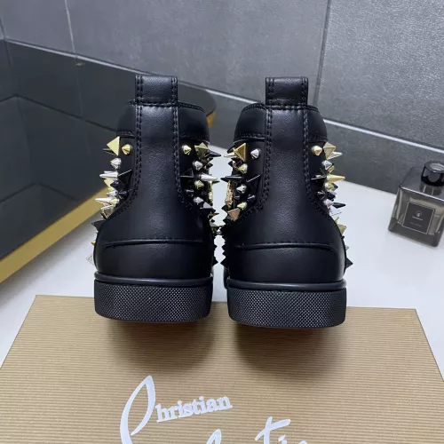 Cheap Christian Louboutin High Top Shoes For Women #1388051 Replica Wholesale [$98.00 USD] [ITEM#1388051] on Replica Christian Louboutin High Top Shoes