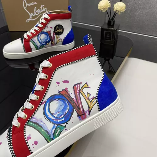 Cheap Christian Louboutin High Top Shoes For Women #1388055 Replica Wholesale [$100.00 USD] [ITEM#1388055] on Replica Christian Louboutin High Top Shoes