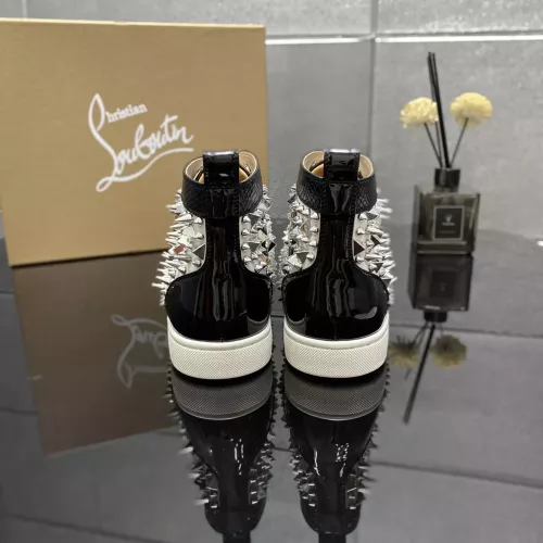 Cheap Christian Louboutin High Top Shoes For Men #1388060 Replica Wholesale [$98.00 USD] [ITEM#1388060] on Replica Christian Louboutin High Top Shoes