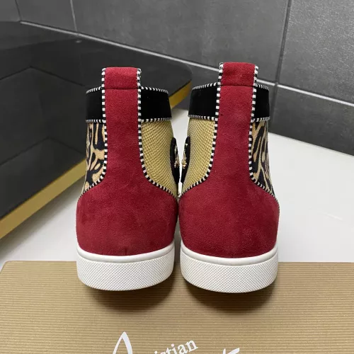 Cheap Christian Louboutin High Top Shoes For Women #1388069 Replica Wholesale [$100.00 USD] [ITEM#1388069] on Replica Christian Louboutin High Top Shoes