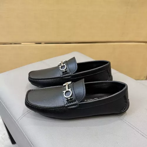 Cheap Salvatore Ferragamo Leather Shoes For Men #1388077 Replica Wholesale [$96.00 USD] [ITEM#1388077] on Replica Salvatore Ferragamo Leather Shoes