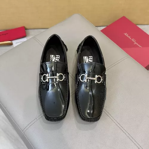 Cheap Salvatore Ferragamo Leather Shoes For Men #1388083 Replica Wholesale [$96.00 USD] [ITEM#1388083] on Replica Salvatore Ferragamo Leather Shoes