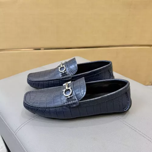 Cheap Salvatore Ferragamo Leather Shoes For Men #1388087 Replica Wholesale [$96.00 USD] [ITEM#1388087] on Replica Salvatore Ferragamo Leather Shoes
