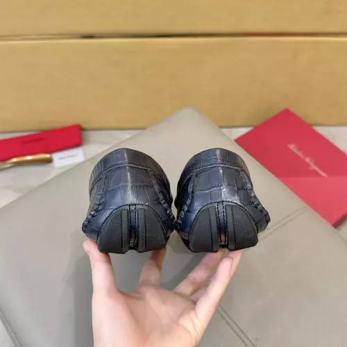 Cheap Salvatore Ferragamo Leather Shoes For Men #1388087 Replica Wholesale [$96.00 USD] [ITEM#1388087] on Replica Salvatore Ferragamo Leather Shoes