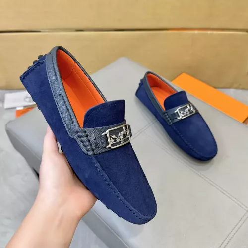 Cheap Hermes Leather Shoes For Men #1388089 Replica Wholesale [$98.00 USD] [ITEM#1388089] on Replica Hermes Leather Shoes