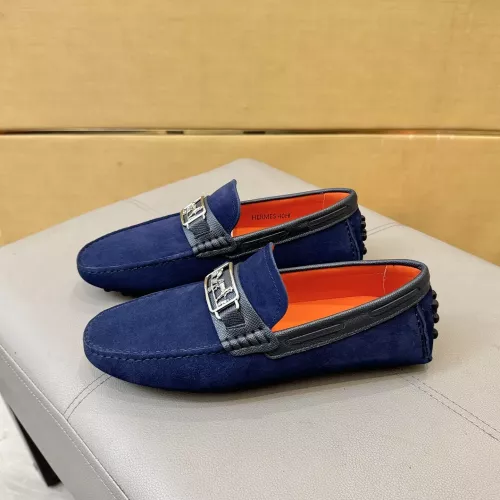 Cheap Hermes Leather Shoes For Men #1388089 Replica Wholesale [$98.00 USD] [ITEM#1388089] on Replica Hermes Leather Shoes