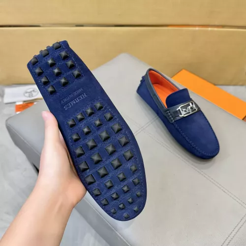 Cheap Hermes Leather Shoes For Men #1388089 Replica Wholesale [$98.00 USD] [ITEM#1388089] on Replica Hermes Leather Shoes