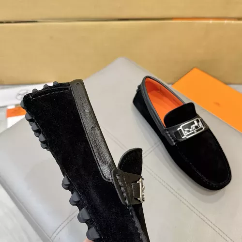 Cheap Hermes Leather Shoes For Men #1388090 Replica Wholesale [$98.00 USD] [ITEM#1388090] on Replica Hermes Leather Shoes