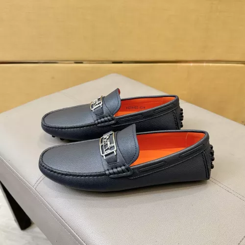 Cheap Hermes Leather Shoes For Men #1388091 Replica Wholesale [$98.00 USD] [ITEM#1388091] on Replica Hermes Leather Shoes