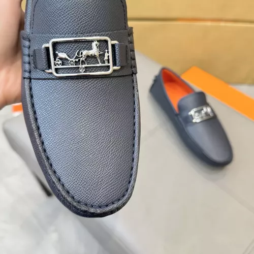 Cheap Hermes Leather Shoes For Men #1388091 Replica Wholesale [$98.00 USD] [ITEM#1388091] on Replica Hermes Leather Shoes