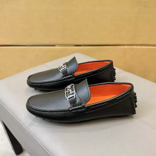 Cheap Hermes Leather Shoes For Men #1388092 Replica Wholesale [$98.00 USD] [ITEM#1388092] on Replica Hermes Leather Shoes