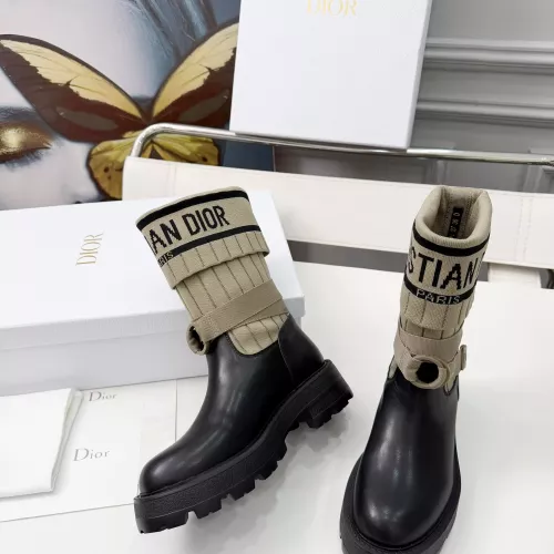 Cheap Christian Dior Boots For Women #1388266 Replica Wholesale [$118.00 USD] [ITEM#1388266] on Replica Christian Dior Boots
