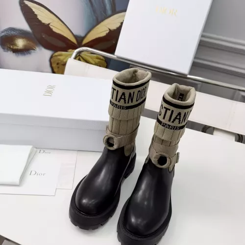 Cheap Christian Dior Boots For Women #1388266 Replica Wholesale [$118.00 USD] [ITEM#1388266] on Replica Christian Dior Boots