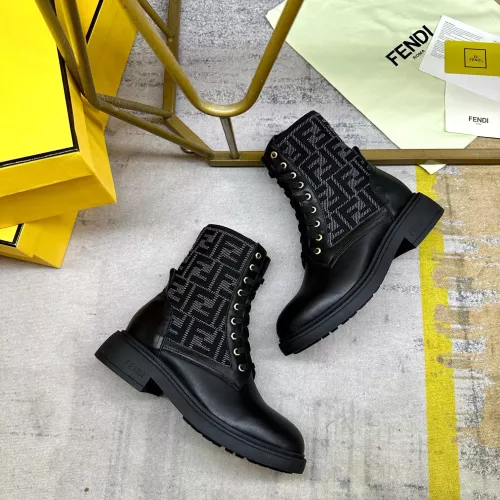 Cheap Fendi Fashion Boots For Women #1388273 Replica Wholesale [$108.00 USD] [ITEM#1388273] on Replica Fendi Fashion Boots