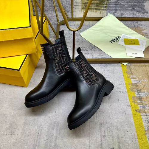 Cheap Fendi Fashion Boots For Women #1388276 Replica Wholesale [$108.00 USD] [ITEM#1388276] on Replica Fendi Fashion Boots