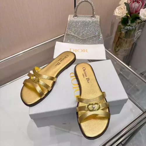 Cheap Christian Dior Slippers For Women #1388289 Replica Wholesale [$82.00 USD] [ITEM#1388289] on Replica Christian Dior Slippers