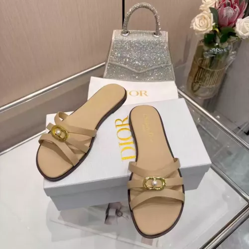 Cheap Christian Dior Slippers For Women #1388291 Replica Wholesale [$82.00 USD] [ITEM#1388291] on Replica Christian Dior Slippers