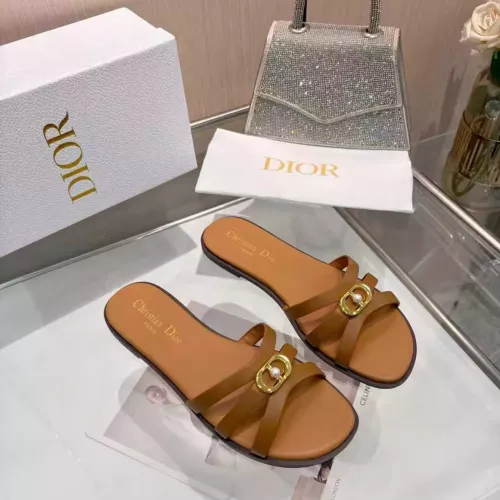 Cheap Christian Dior Slippers For Women #1388292 Replica Wholesale [$82.00 USD] [ITEM#1388292] on Replica Christian Dior Slippers