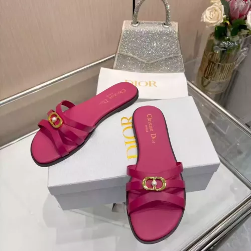 Cheap Christian Dior Slippers For Women #1388293 Replica Wholesale [$82.00 USD] [ITEM#1388293] on Replica Christian Dior Slippers