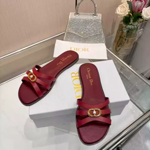 Cheap Christian Dior Slippers For Women #1388295 Replica Wholesale [$82.00 USD] [ITEM#1388295] on Replica Christian Dior Slippers