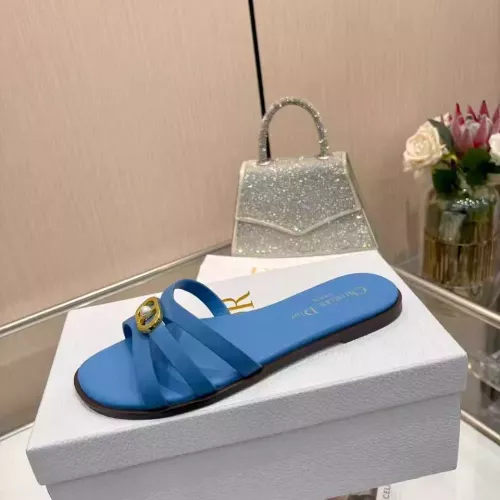 Cheap Christian Dior Slippers For Women #1388296 Replica Wholesale [$82.00 USD] [ITEM#1388296] on Replica Christian Dior Slippers