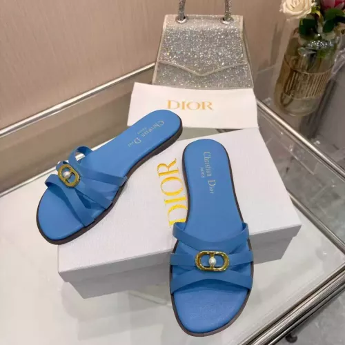Cheap Christian Dior Slippers For Women #1388296 Replica Wholesale [$82.00 USD] [ITEM#1388296] on Replica Christian Dior Slippers