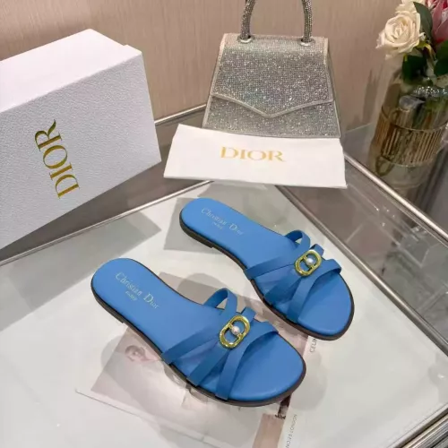 Cheap Christian Dior Slippers For Women #1388296 Replica Wholesale [$82.00 USD] [ITEM#1388296] on Replica Christian Dior Slippers
