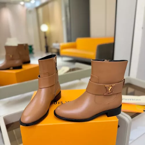 Cheap Louis Vuitton Boots For Women #1388308 Replica Wholesale [$160.00 USD] [ITEM#1388308] on Replica Louis Vuitton Boots