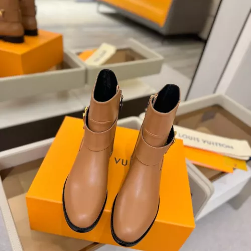 Cheap Louis Vuitton Boots For Women #1388308 Replica Wholesale [$160.00 USD] [ITEM#1388308] on Replica Louis Vuitton Boots