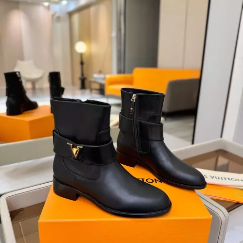 Cheap Louis Vuitton Boots For Women #1388309 Replica Wholesale [$160.00 USD] [ITEM#1388309] on Replica Louis Vuitton Boots