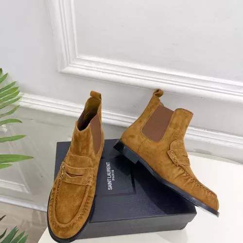 Cheap Yves Saint Laurent YSL Boots For Women #1388346 Replica Wholesale [$140.00 USD] [ITEM#1388346] on Replica Yves Saint Laurent YSL Boots