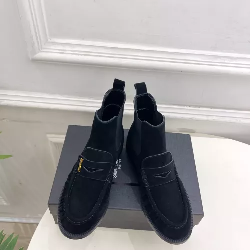 Cheap Yves Saint Laurent YSL Boots For Women #1388348 Replica Wholesale [$140.00 USD] [ITEM#1388348] on Replica Yves Saint Laurent YSL Boots