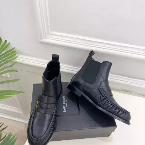 Cheap Yves Saint Laurent YSL Boots For Women #1388349 Replica Wholesale [$140.00 USD] [ITEM#1388349] on Replica Yves Saint Laurent YSL Boots