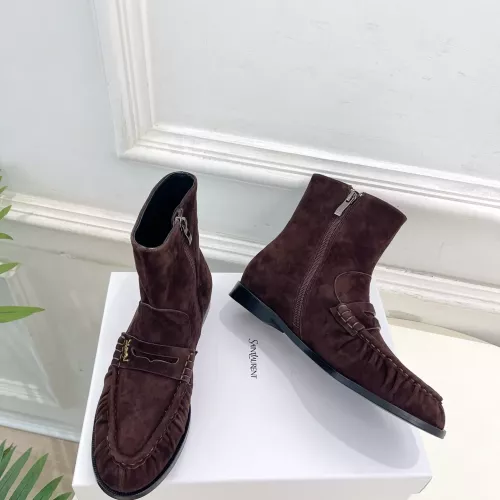 Cheap Yves Saint Laurent YSL Boots For Women #1388350 Replica Wholesale [$158.00 USD] [ITEM#1388350] on Replica Yves Saint Laurent YSL Boots