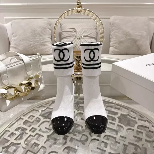 Cheap Chanel Boots For Women #1388369 Replica Wholesale [$112.00 USD] [ITEM#1388369] on Replica Chanel Boots