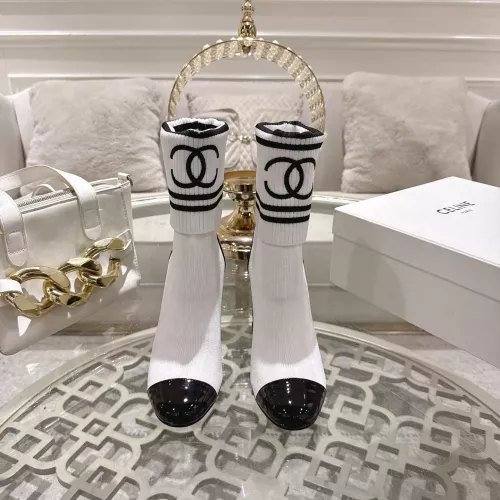 Cheap Chanel Boots For Women #1388371 Replica Wholesale [$112.00 USD] [ITEM#1388371] on Replica Chanel Boots