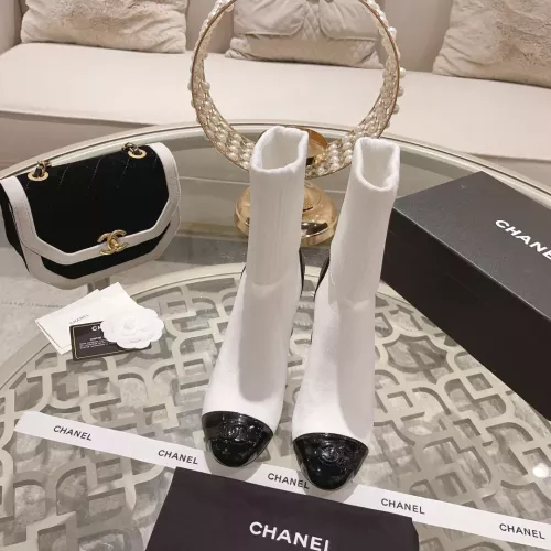 Cheap Chanel Boots For Women #1388373 Replica Wholesale [$112.00 USD] [ITEM#1388373] on Replica Chanel Boots