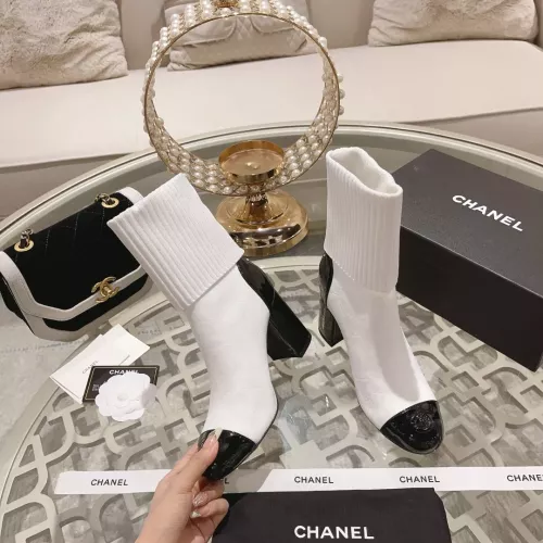 Cheap Chanel Boots For Women #1388373 Replica Wholesale [$112.00 USD] [ITEM#1388373] on Replica Chanel Boots