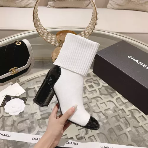 Cheap Chanel Boots For Women #1388373 Replica Wholesale [$112.00 USD] [ITEM#1388373] on Replica Chanel Boots
