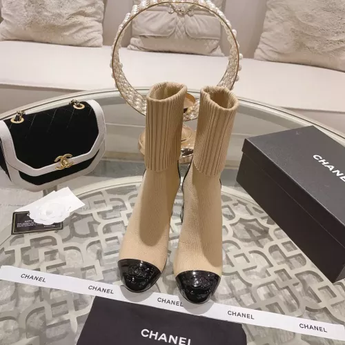 Cheap Chanel Boots For Women #1388374 Replica Wholesale [$112.00 USD] [ITEM#1388374] on Replica Chanel Boots
