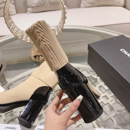 Cheap Chanel Boots For Women #1388374 Replica Wholesale [$112.00 USD] [ITEM#1388374] on Replica Chanel Boots